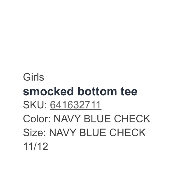 Abercrombie girls smocked bottom Tee - Picture 2 of 3